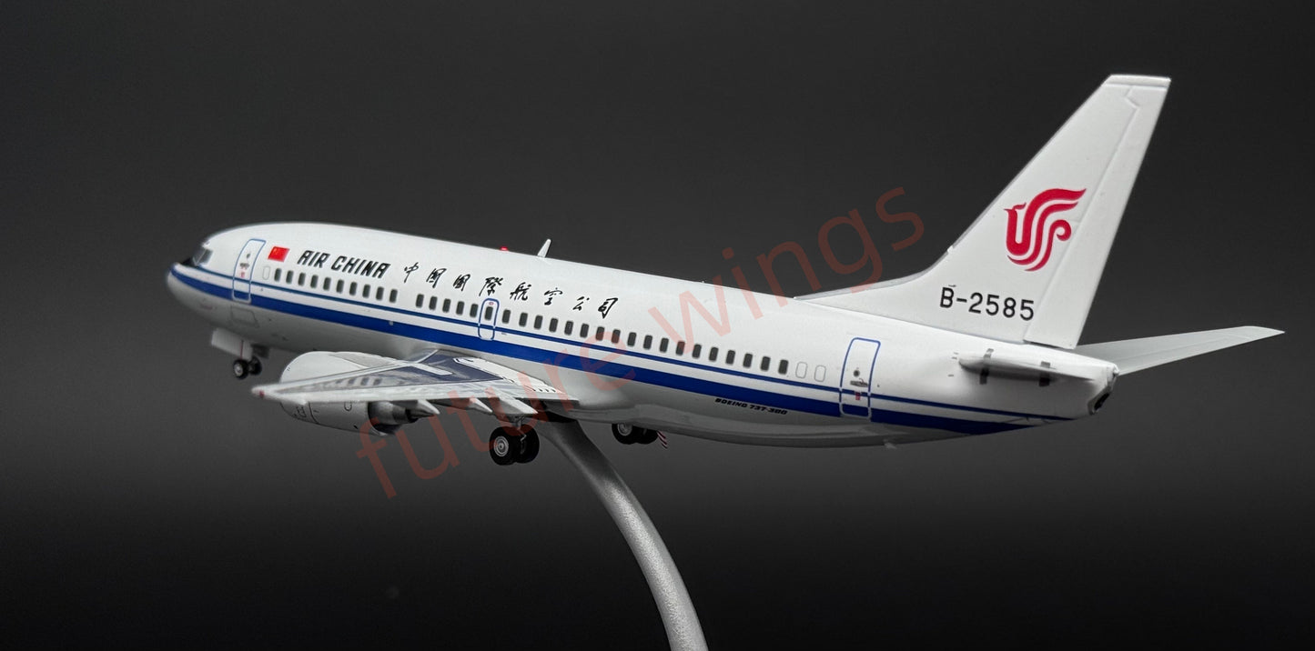 1:200 KJ Model(InFlight200*) Air China B737-200 B-2585 Diecast Aircraft Model