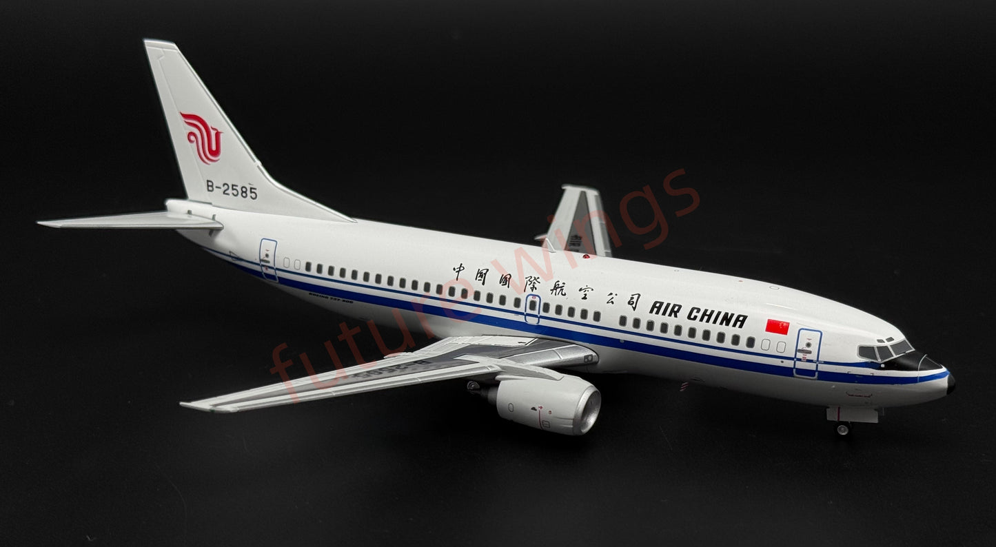 1:200 KJ Model(InFlight200*) Air China B737-200 B-2585 Diecast Aircraft Model