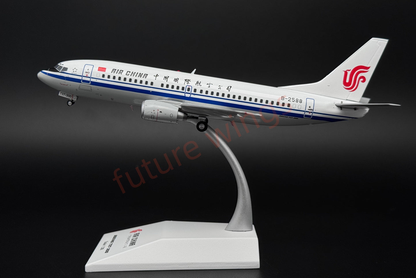 1:200 KJ Model(InFlight200*) Air China B737-200 B-2588 Diecast Aircraft Model