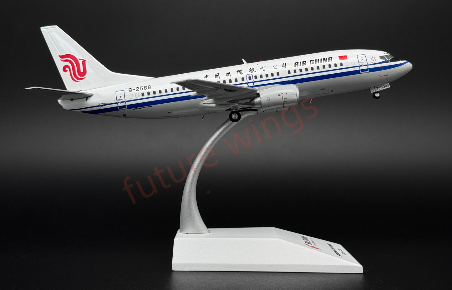 1:200 KJ Model(InFlight200*) Air China B737-200 B-2588 Diecast Aircraft Model