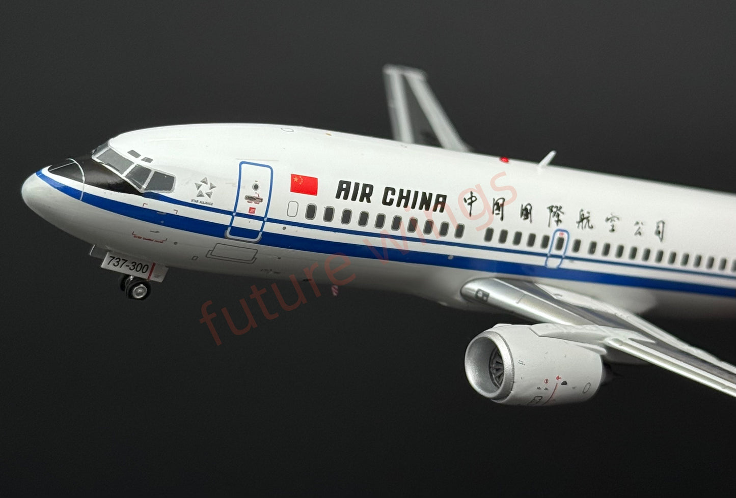 1:200 KJ Model(InFlight200*) Air China B737-200 B-2588 Diecast Aircraft Model