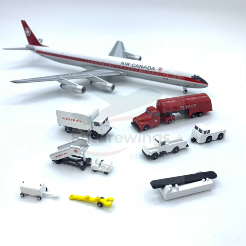 (RARE)1:200 AeroClassics Diecast GSE ---Western Airlines 8Pcs Set