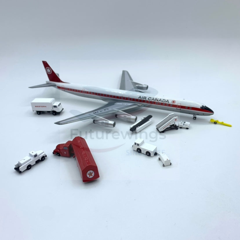 (RARE)1:200 AeroClassics Diecast GSE ---Western Airlines 8Pcs Set