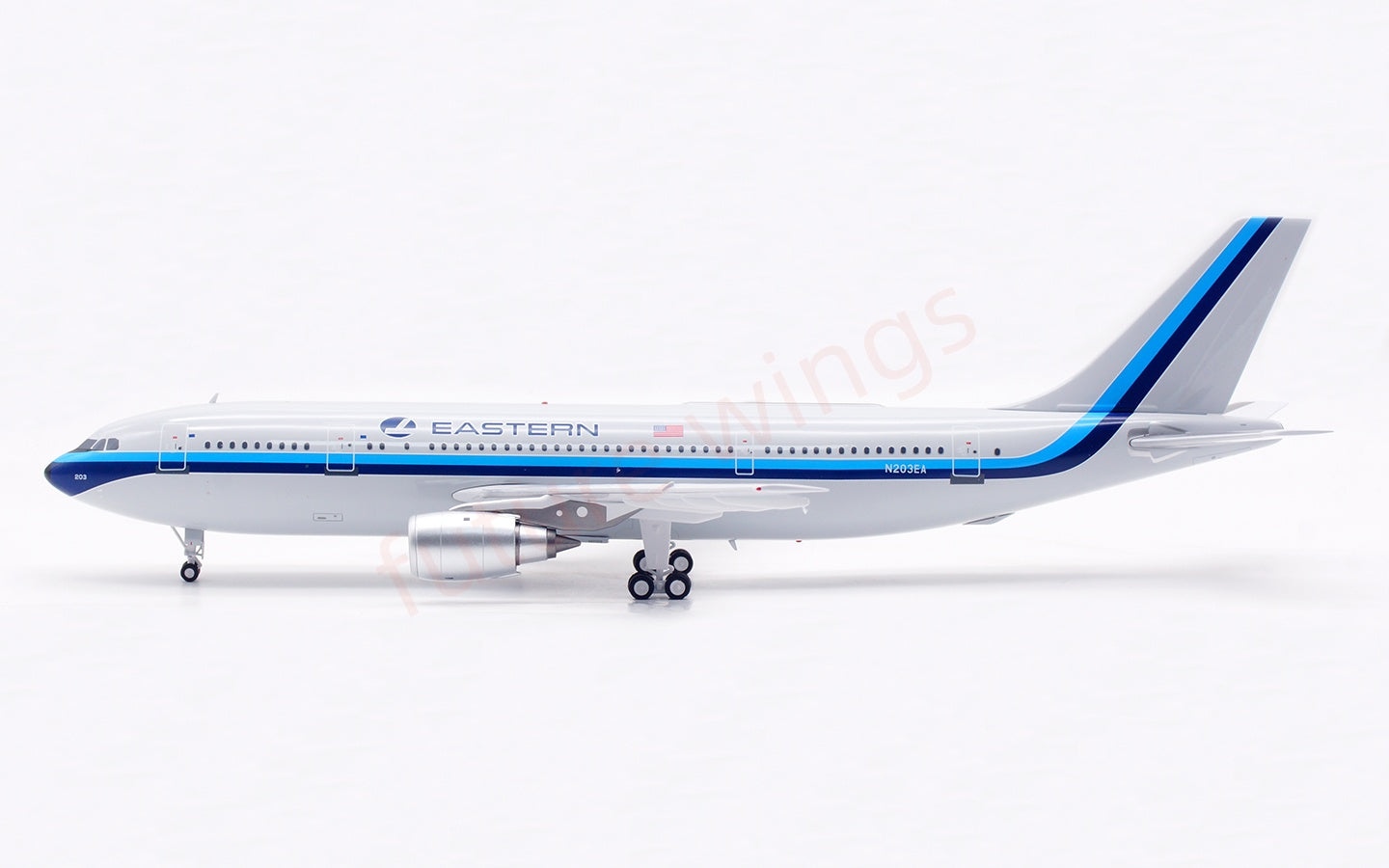 1:200 InFlight200 Eastern Airlines Airbus A300B4 N203EA Diecast Aircraft Model With Stand