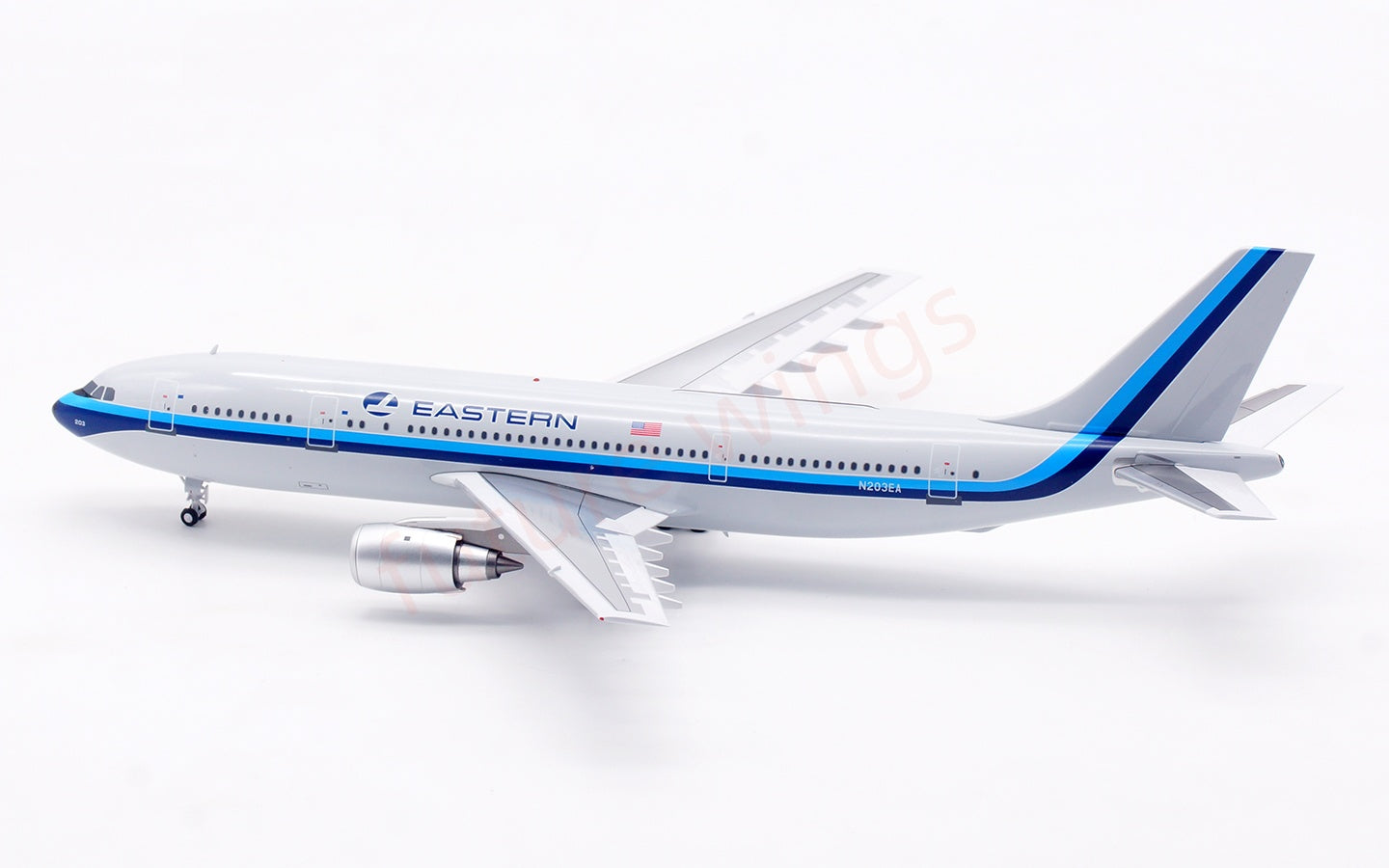 1:200 InFlight200 Eastern Airlines Airbus A300B4 N203EA Diecast Aircraft Model With Stand