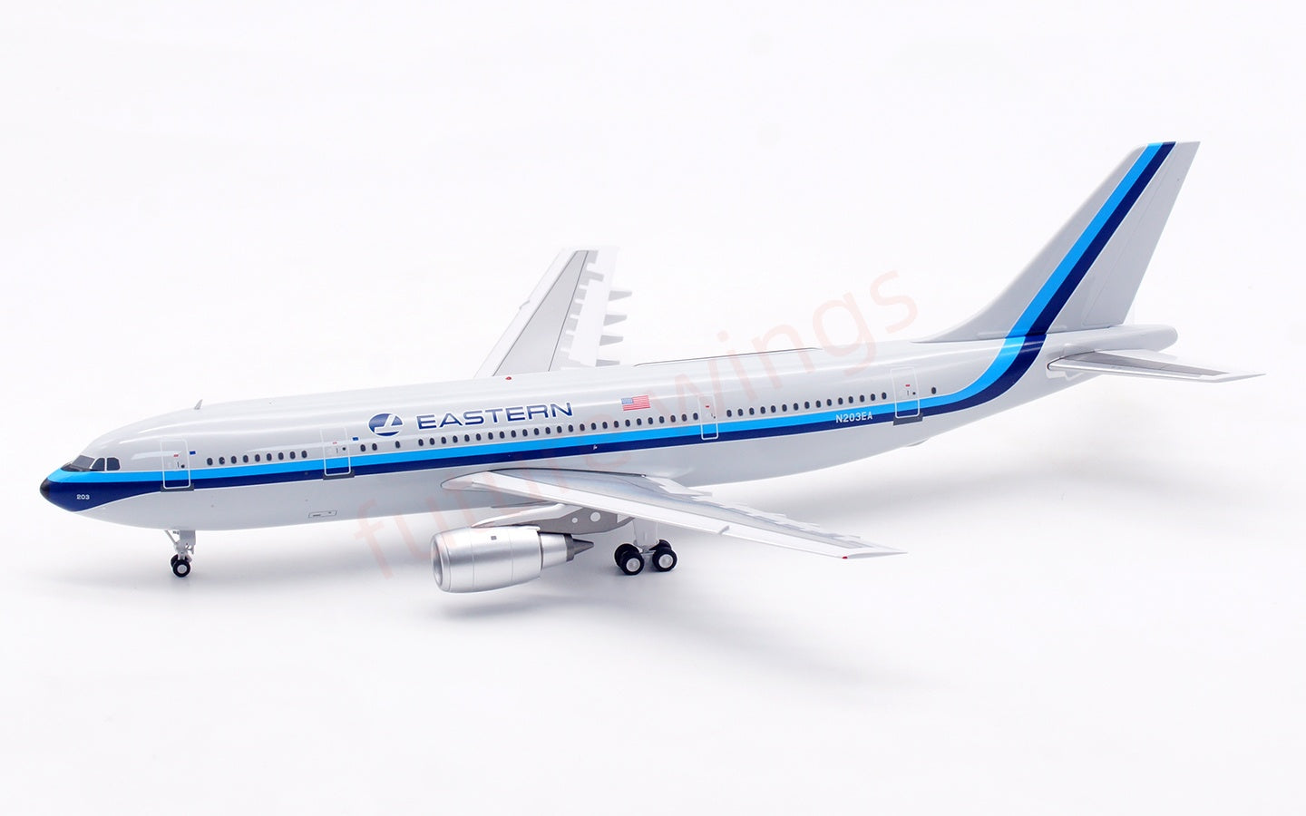 1:200 InFlight200 Eastern Airlines Airbus A300B4 N203EA Diecast Aircraft Model With Stand