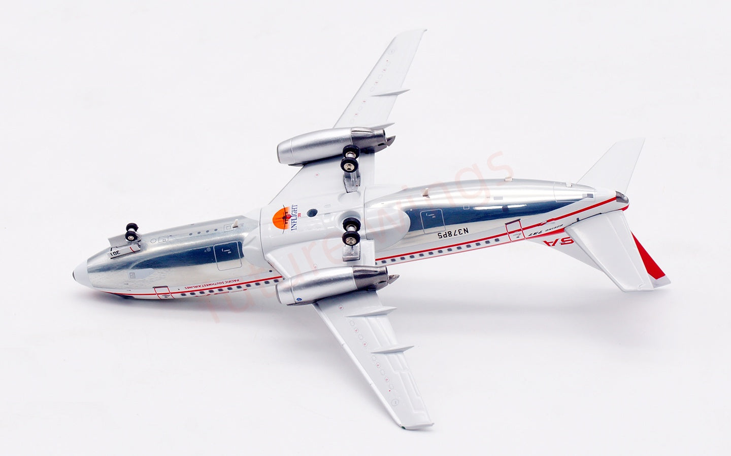 1:200 InFlight200 PSA B737-200 N378PS Diecast Aircraft Model
