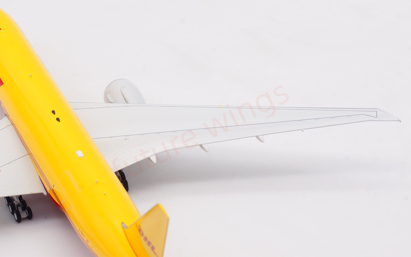1:200 B-Models DHL (AeroLogic) B777-F G-DHLY Diecast Aircraft Model