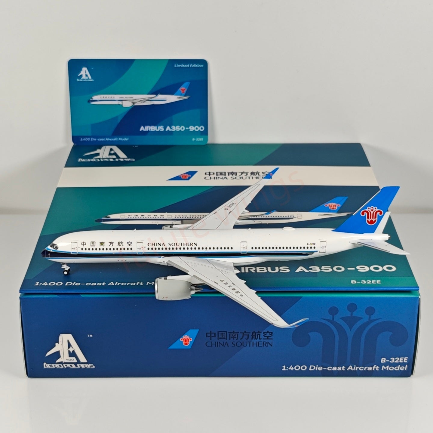 1:400 AeroPolaris China Southern Airlines A350-900 B-32EE Aircraft