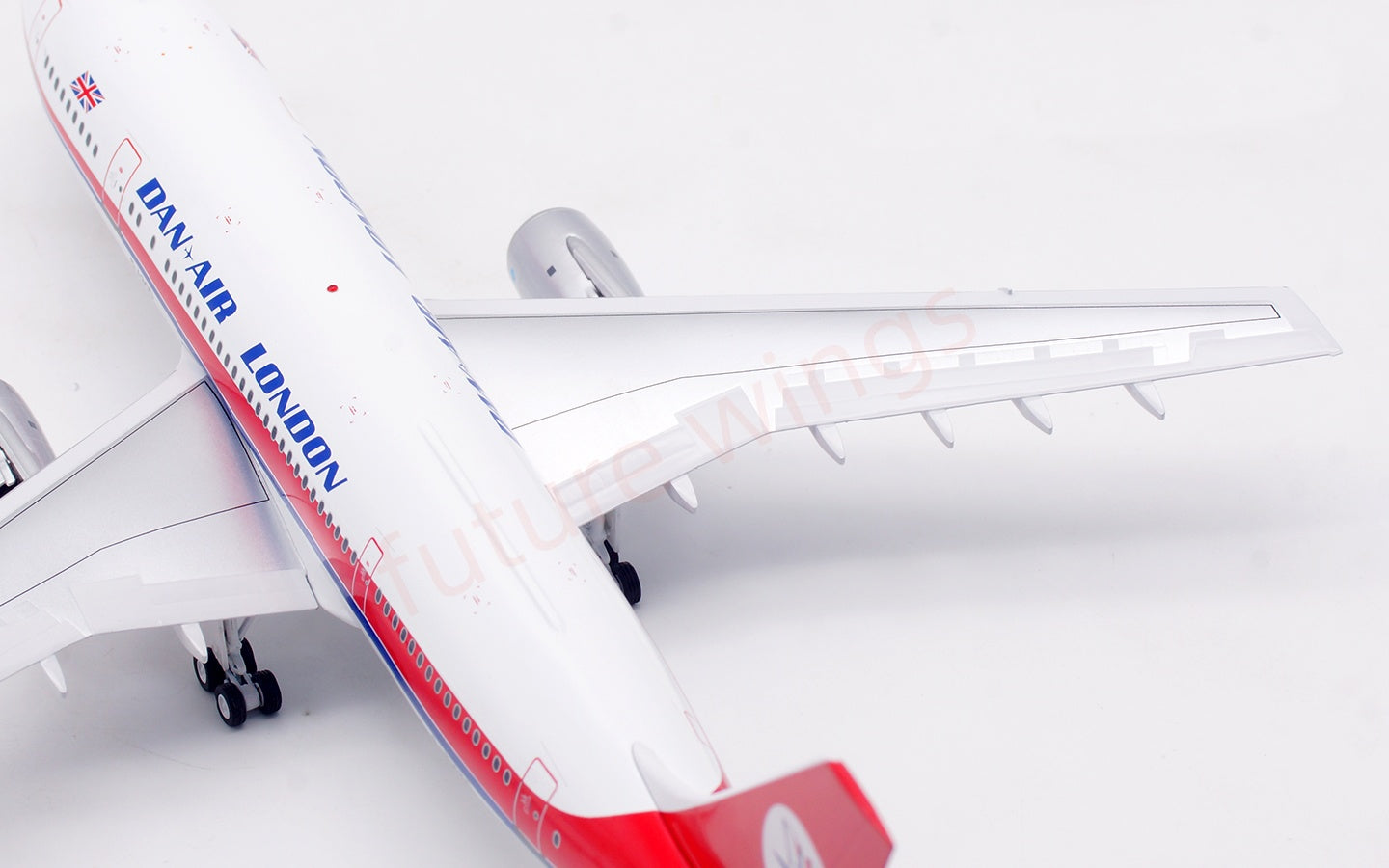 1:200 InFlight200 DAN Air Airbus A300B4 G-BMNC Diecast Aircraft Model With Stand
