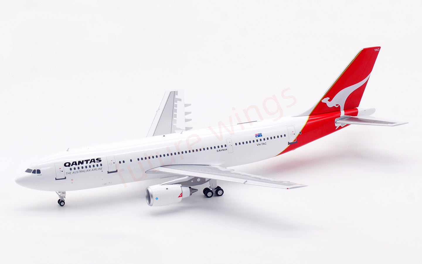 1:200 InFlight200 Qantas Airways Airbus A300B4 VH-TAC Diecast Aircraft Model With Stand