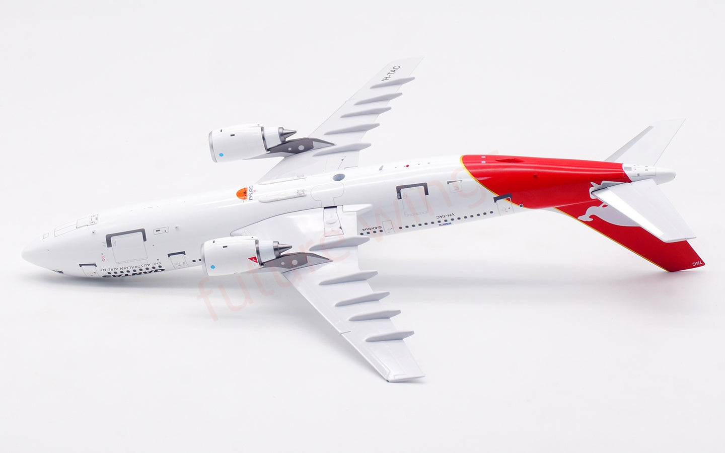 1:200 InFlight200 Qantas Airways Airbus A300B4 VH-TAC Diecast Aircraft Model With Stand