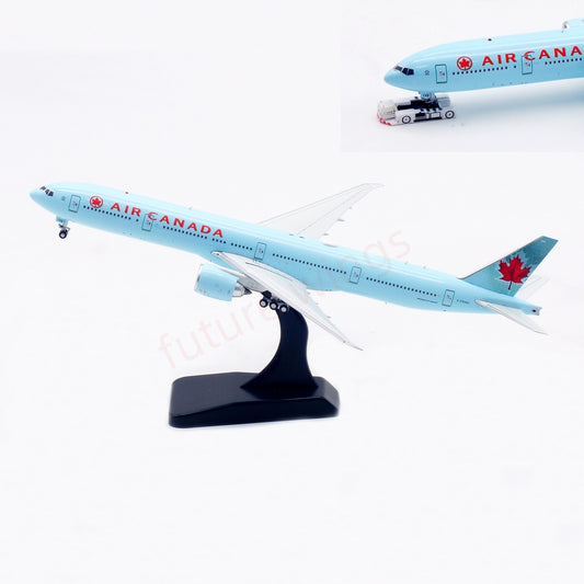 1:400 Aviation400 Air Canada B777-300ER C-FKAU Aircraft Model Free Tractor+Stand