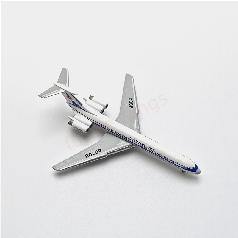 1:500 Herpa Wings IL-62 RADA/Aeroflot/Cubana/LOT/Tarom Ilyushin IL-62 Diecast Aircraft Model