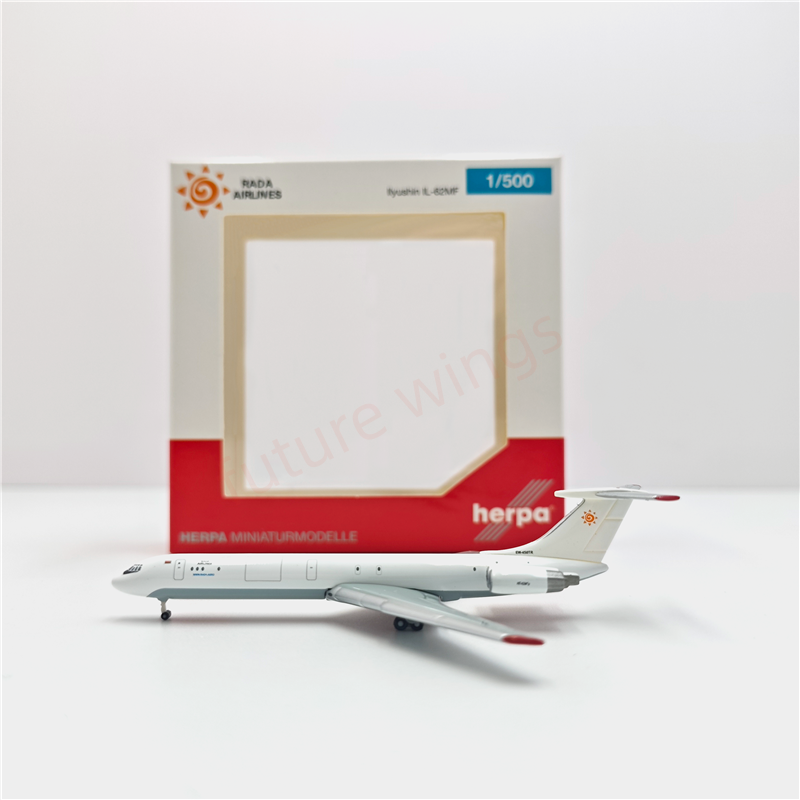 1:500 Herpa Wings IL-62 RADA/Aeroflot/Cubana/LOT/Tarom Ilyushin IL-62 Diecast Aircraft Model