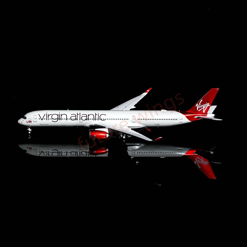 1:400 AeroPolaris Virgin atlantic A350-1000 G-VTEA Aircraft Model+Free Tractor