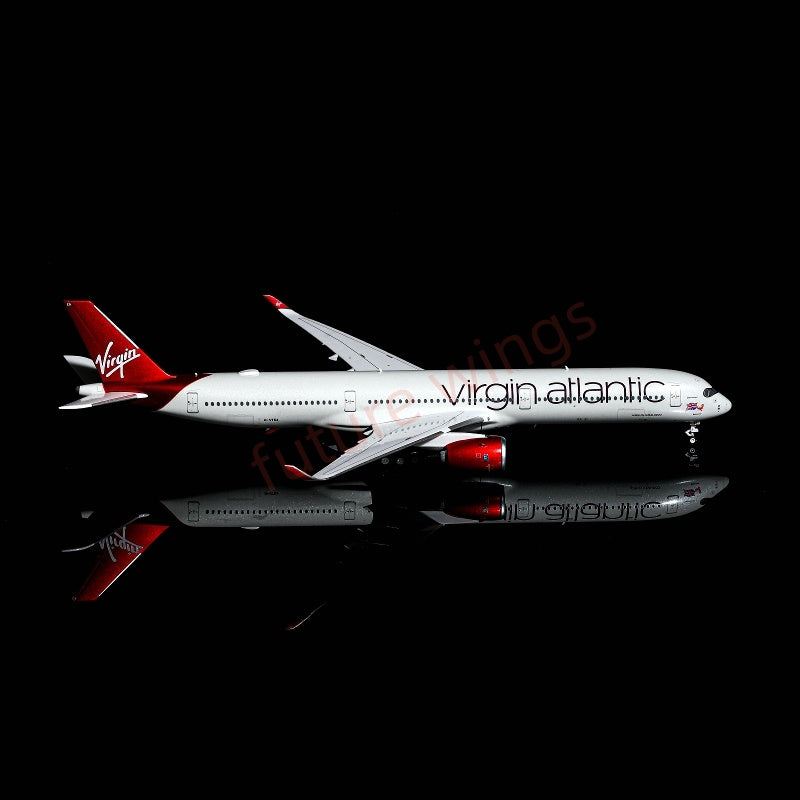 1:400 AeroPolaris Virgin atlantic A350-1000 G-VTEA Aircraft Model+Free Tractor