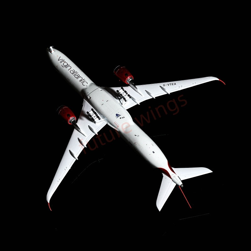1:400 AeroPolaris Virgin atlantic A350-1000 G-VTEA Aircraft Model+Free Tractor