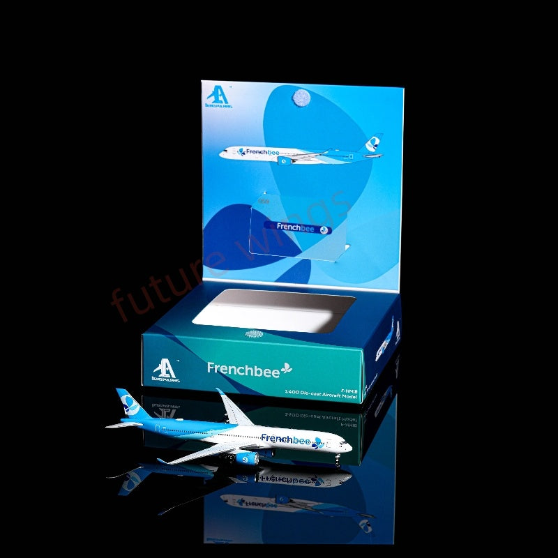 1:400 AeroPolaris French bee A350-1000 F-HMIB Aircraft Model+Free Tractor