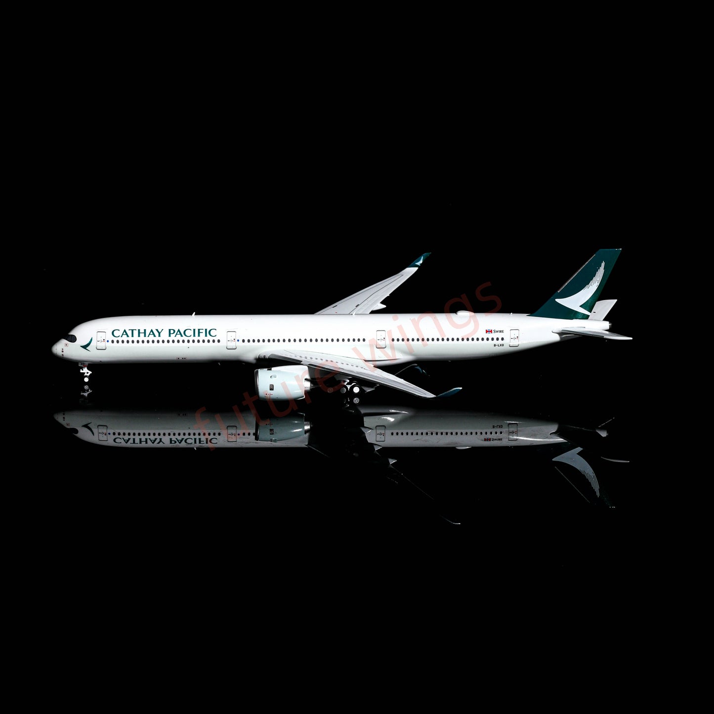 1:400 AeroPolaris Cathay Pacific A350-1000 B-LXO Aircraft Model+Free Tractor