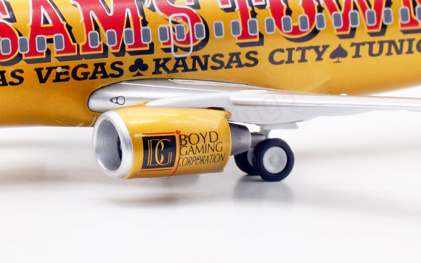 1:200 B-Models(InFlight200) Western Pacific B737-300 N956WP Diecast Aircraft Model