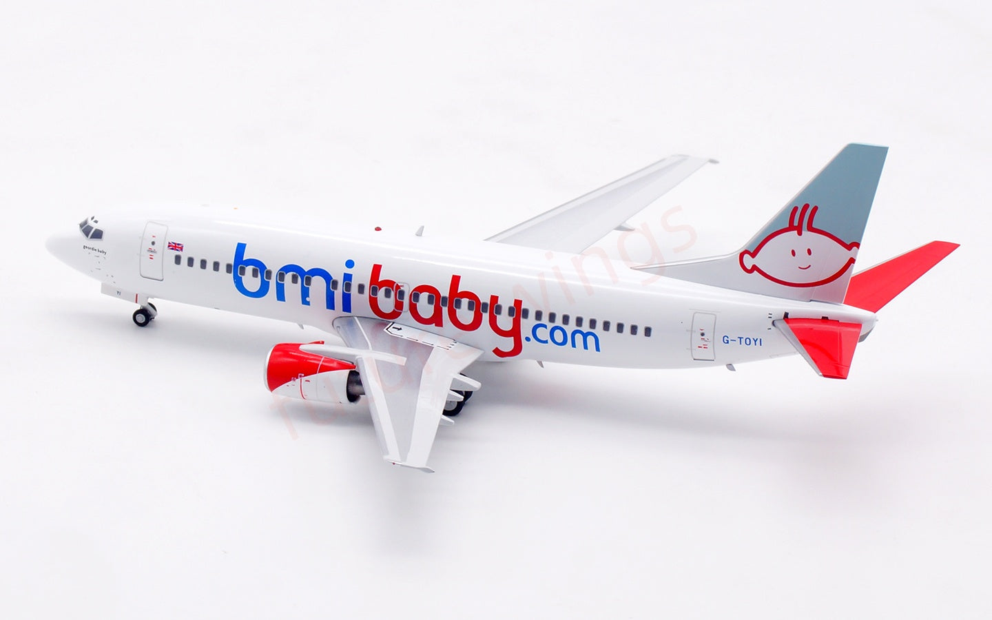 1:200 InFlight200 Bmi Baby B737-300 G-TOYI Diecast Aircraft Model