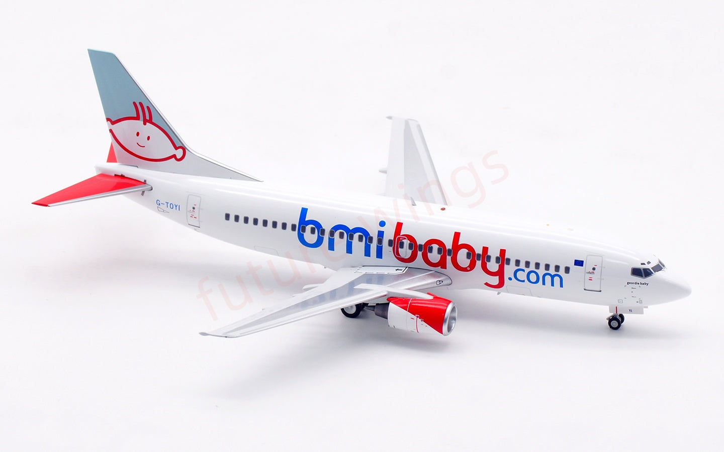 1:200 InFlight200 Bmi Baby B737-300 G-TOYI Diecast Aircraft Model
