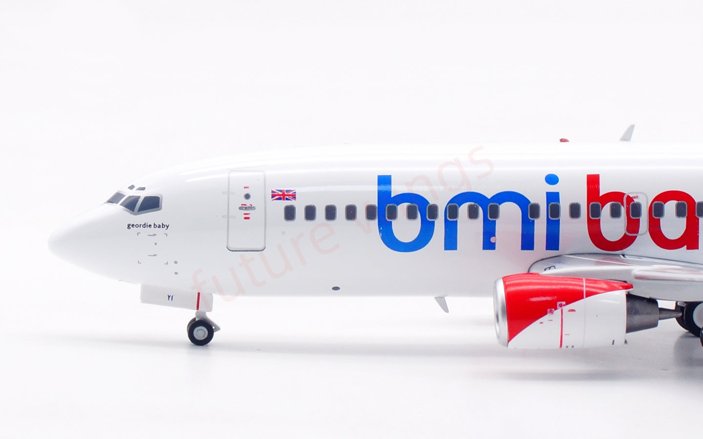 1:200 InFlight200 Bmi Baby B737-300 G-TOYI Diecast Aircraft Model