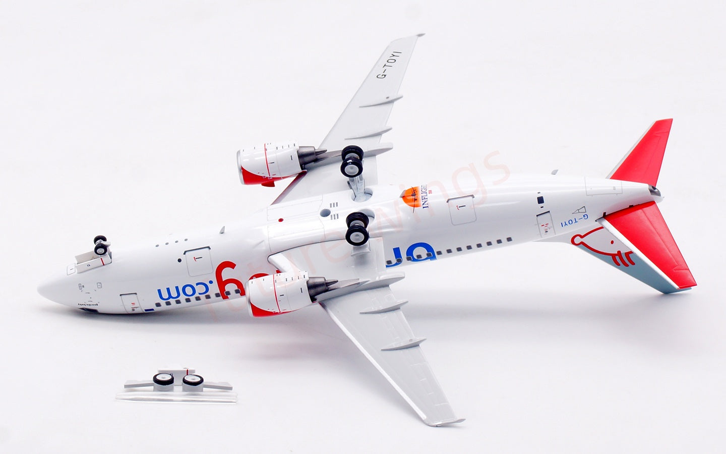 1:200 InFlight200 Bmi Baby B737-300 G-TOYI Diecast Aircraft Model