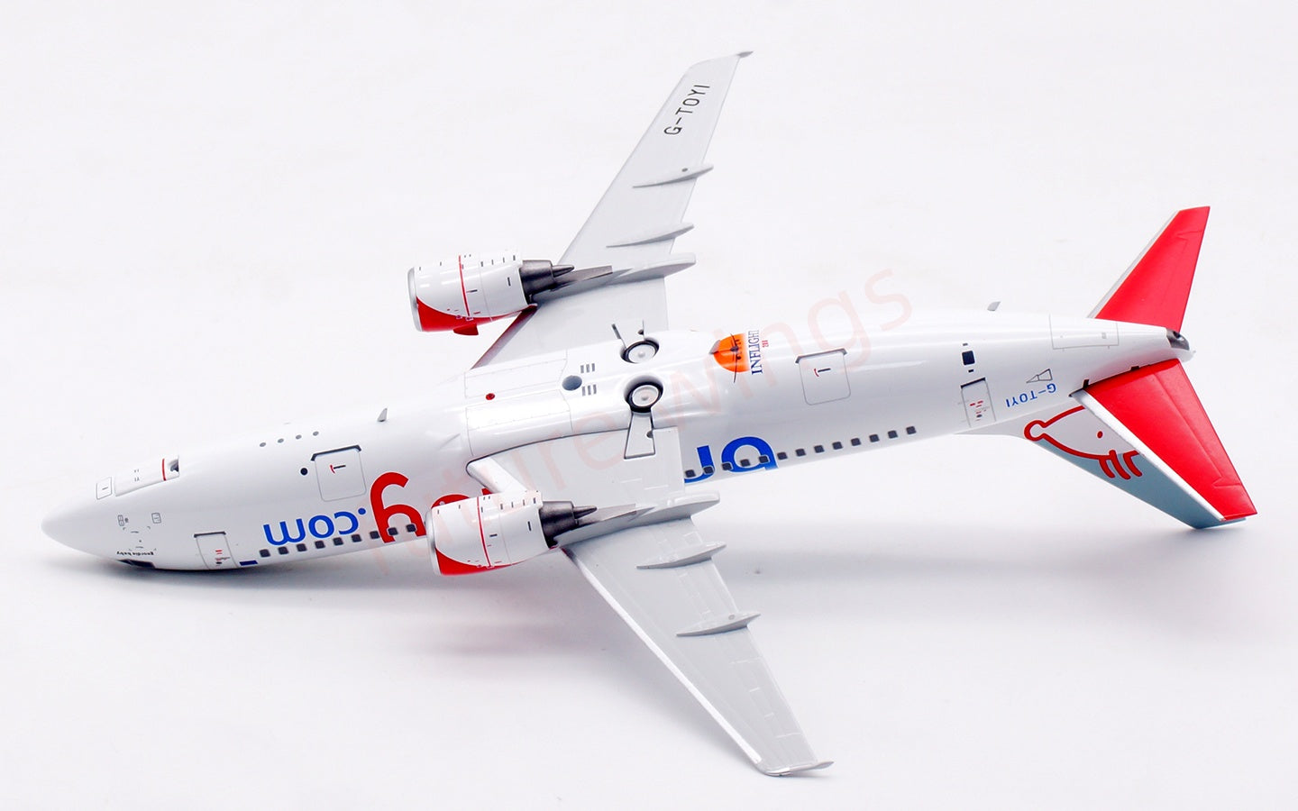 1:200 InFlight200 Bmi Baby B737-300 G-TOYI Diecast Aircraft Model