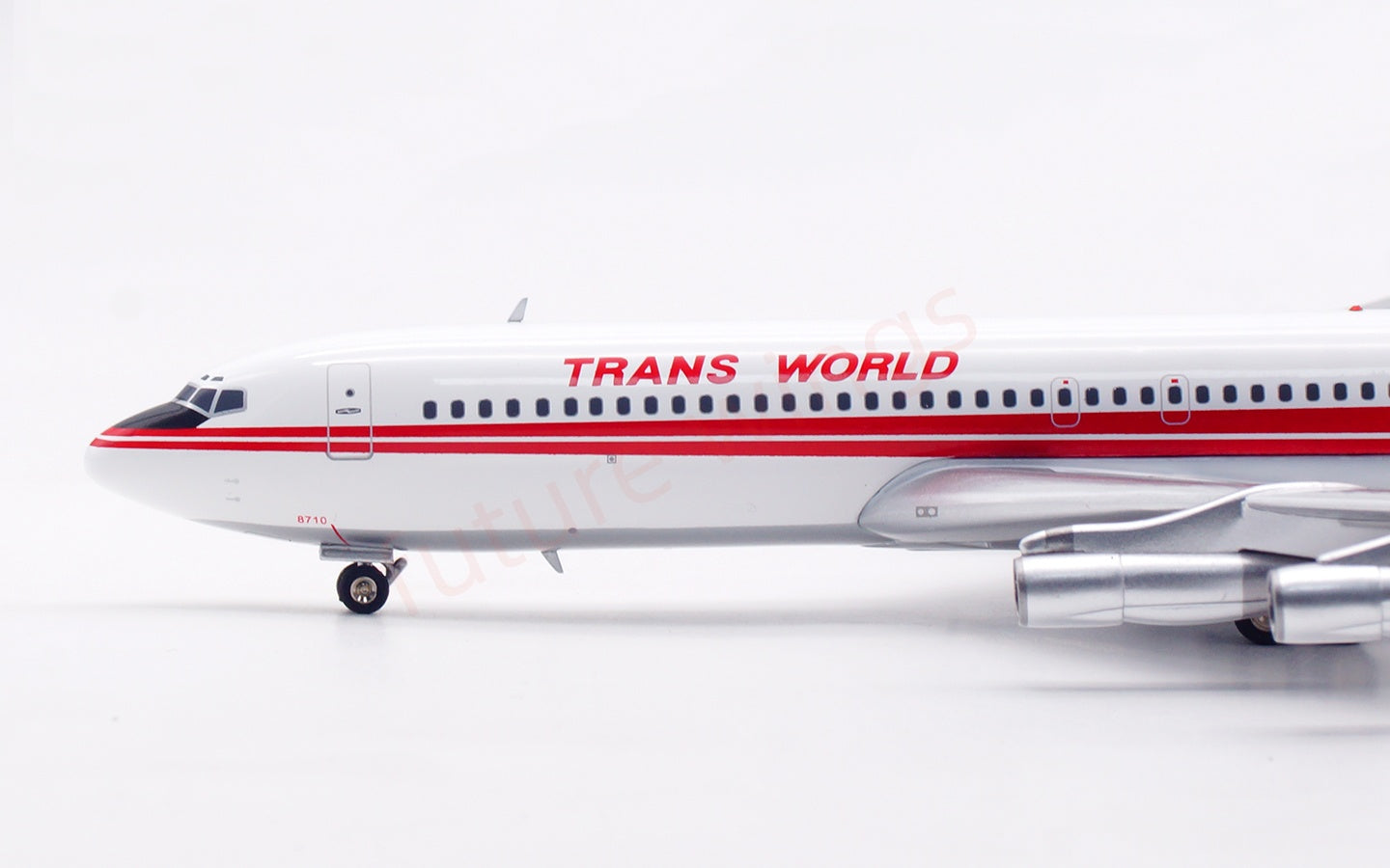 1:200 InFlight200 TWA B707-300 N18710 Diecast Aircraft Model