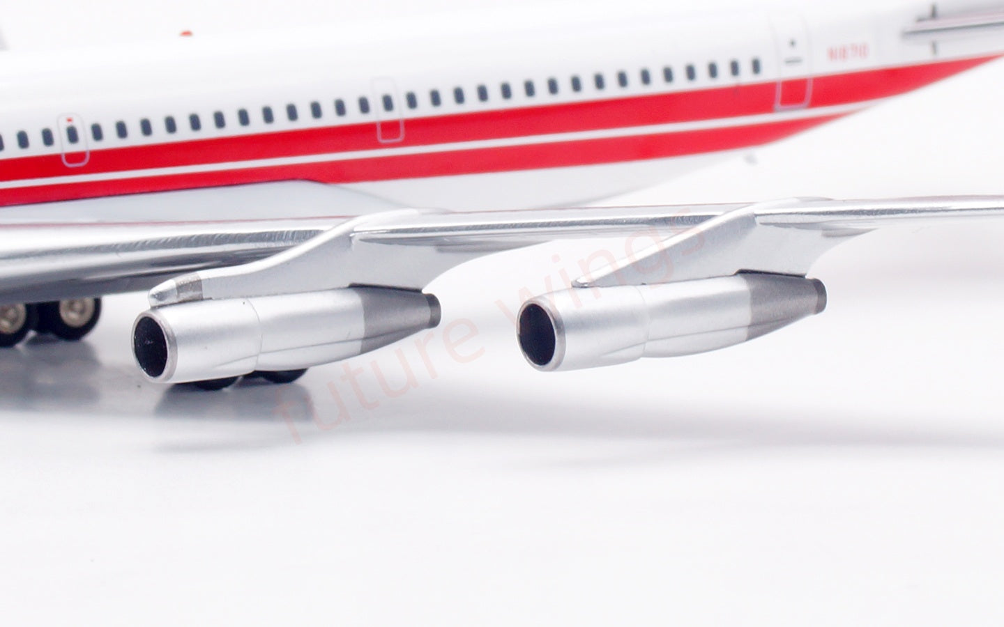 1:200 InFlight200 TWA B707-300 N18710 Diecast Aircraft Model