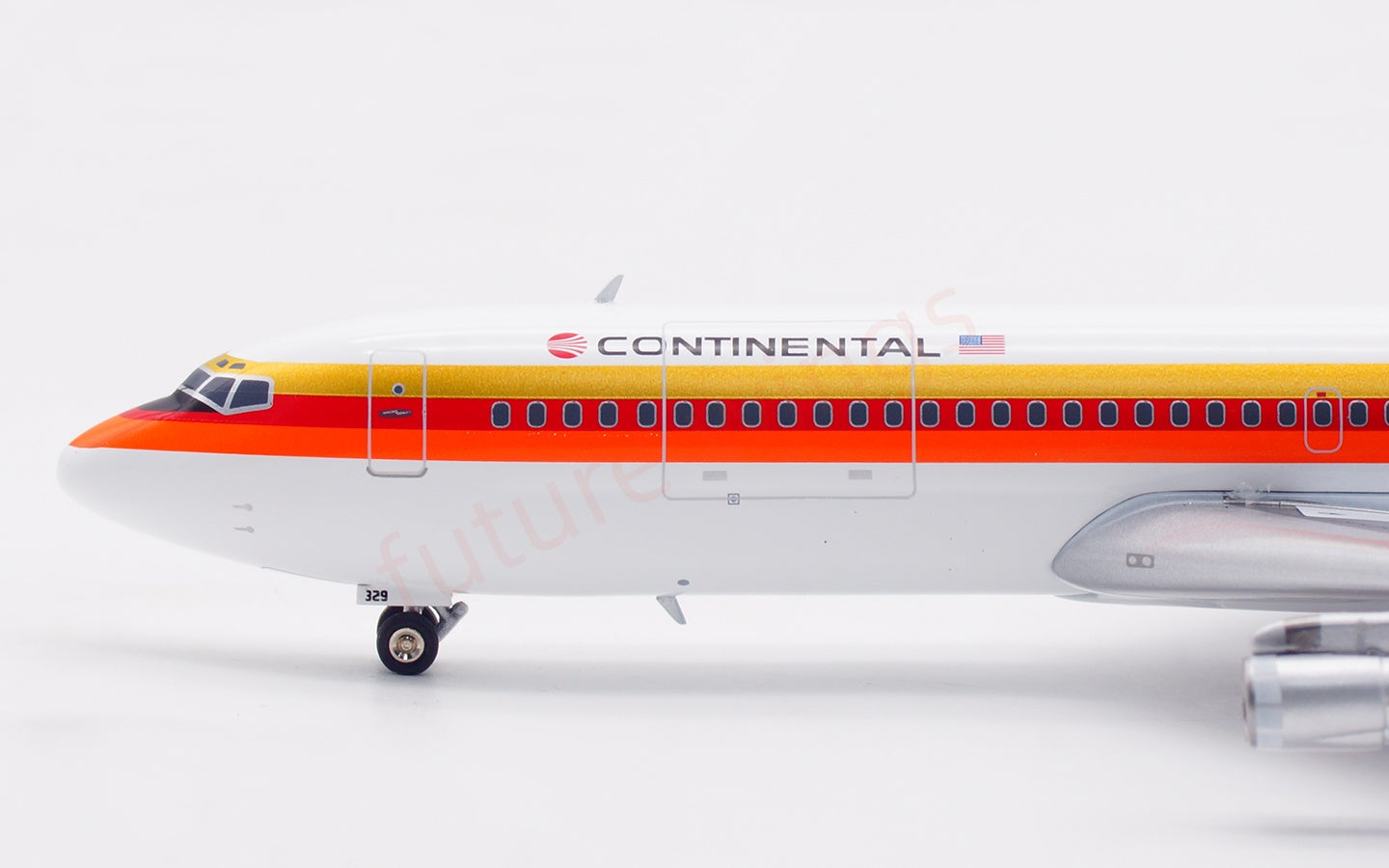 1:200 InFlight200 Continental Airlines B707-300 N17329 Diecast Aircraft Model