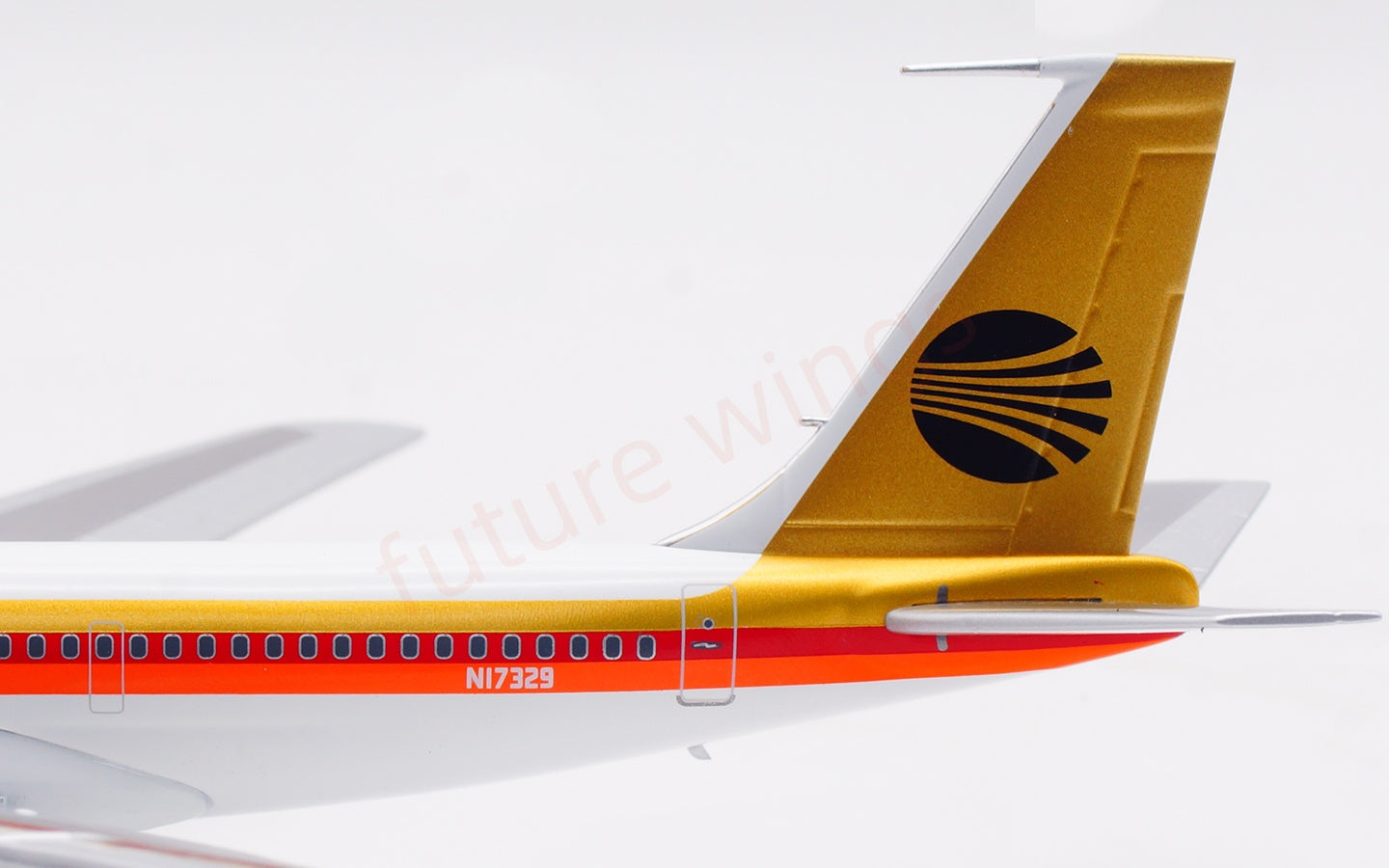 1:200 InFlight200 Continental Airlines B707-300 N17329 Diecast Aircraft Model
