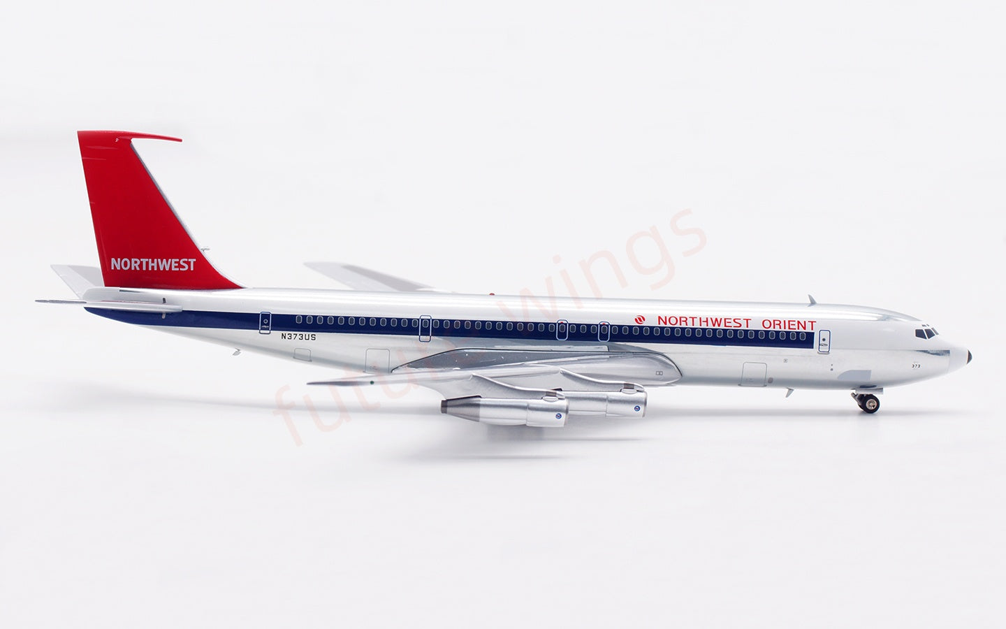 1:200 B-Models(InFlight200) Northwest Airlines B707-300 N373US Diecast Aircraft Model