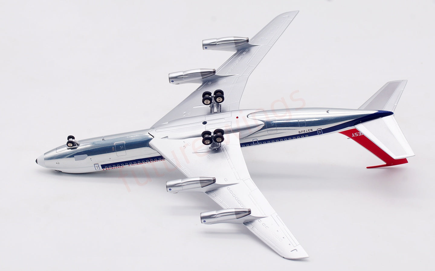 1:200 B-Models(InFlight200) Northwest Airlines B707-300 N373US Diecast Aircraft Model