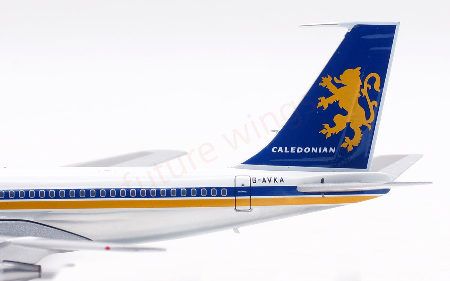 1:200 InFlight200 Caledonian Airways B707-300 G-AVKA Diecast Aircraft Model