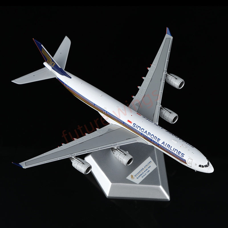 1:400 HX Models Singapore Airlines A340-500 9V-SGA 9V-SGB 9V-SGC 9V-SGD 9V-SGE Aircraft Model+Free Tractor