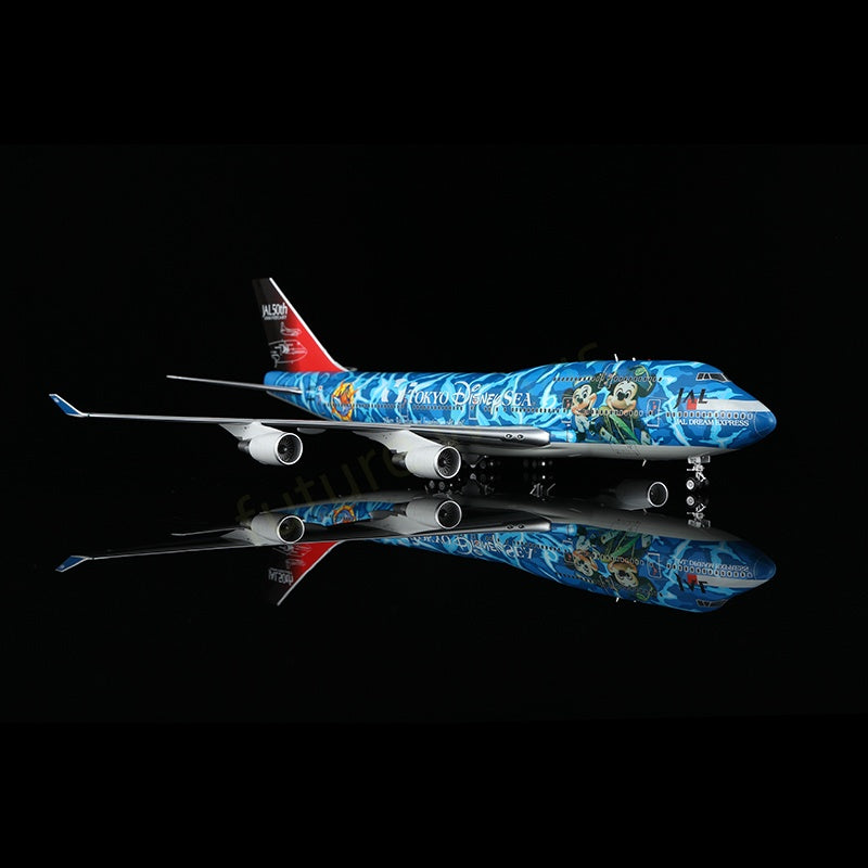 1:200 SQ Wings JAL Japan Airlines B747-400D JA8912 Diecast Aircraft Model
