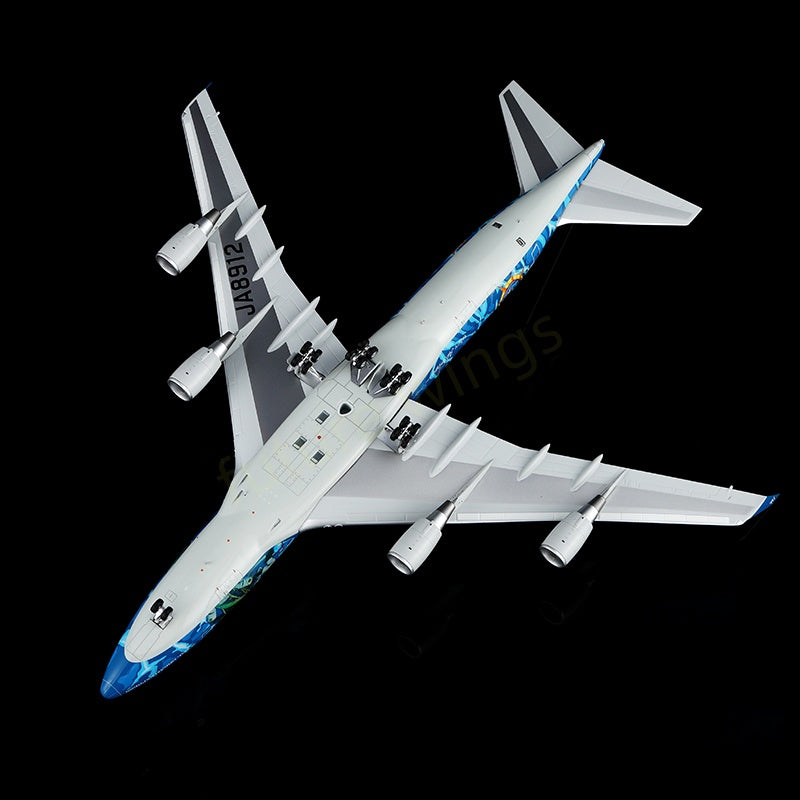 1:200 SQ Wings JAL Japan Airlines B747-400D JA8912 Diecast