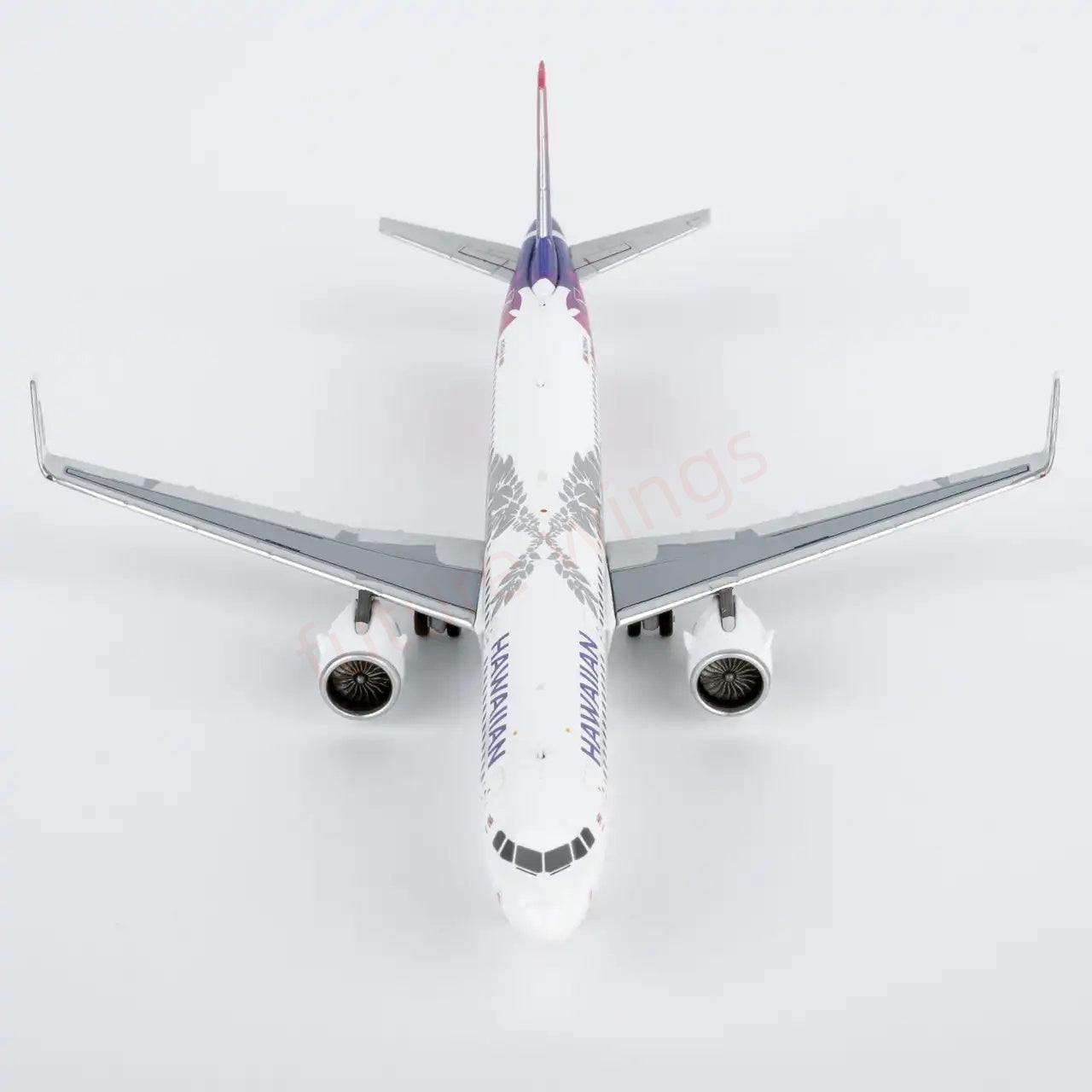 1:400 NG Models NG13133 Hawaiian Airlines A321neo N215HA Aircraft Model+Free Tractor
