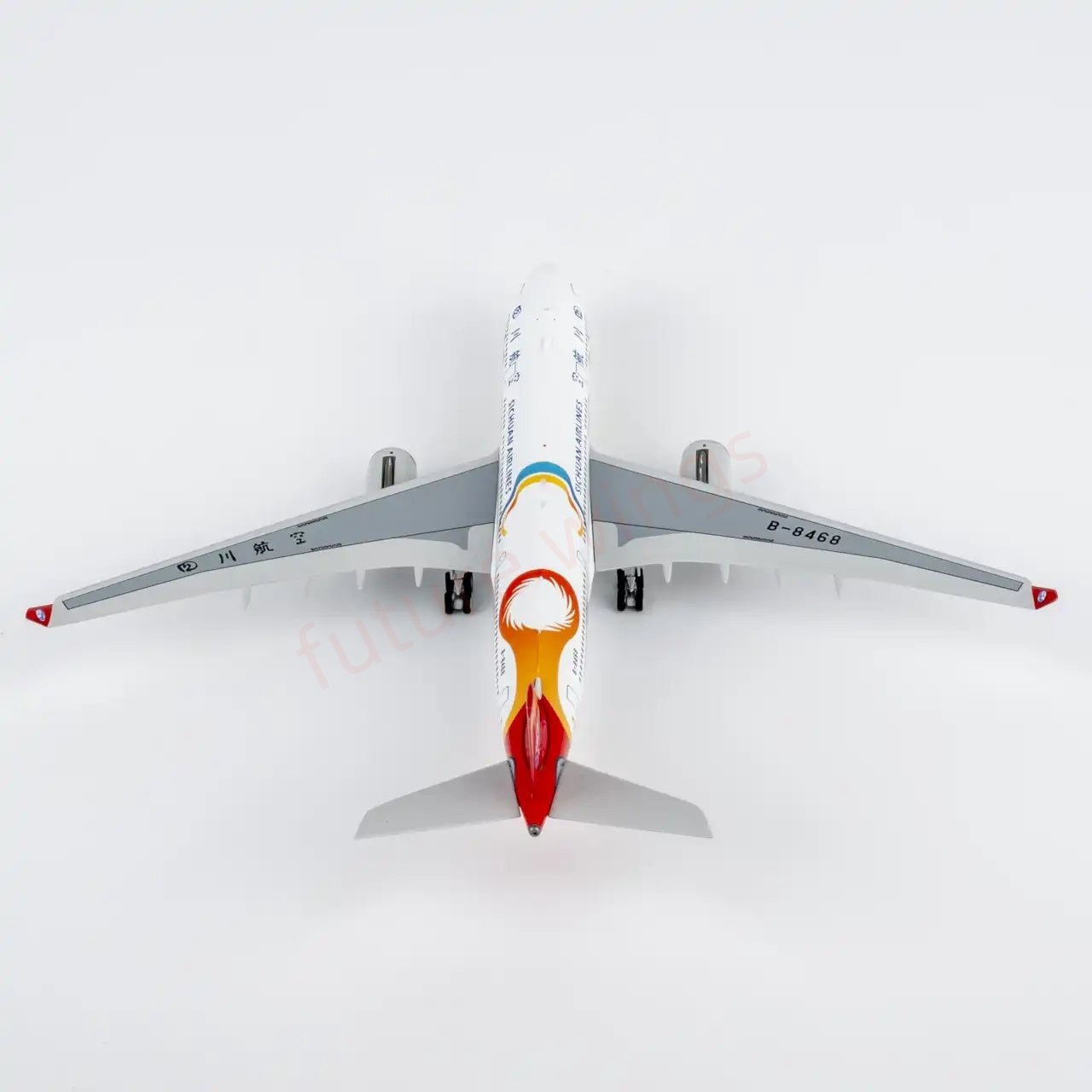 1:400 NG Models NG61100 Sichuan Airlines Airbus A330-200 B-8468 Aircraft Model+Free Tractor
