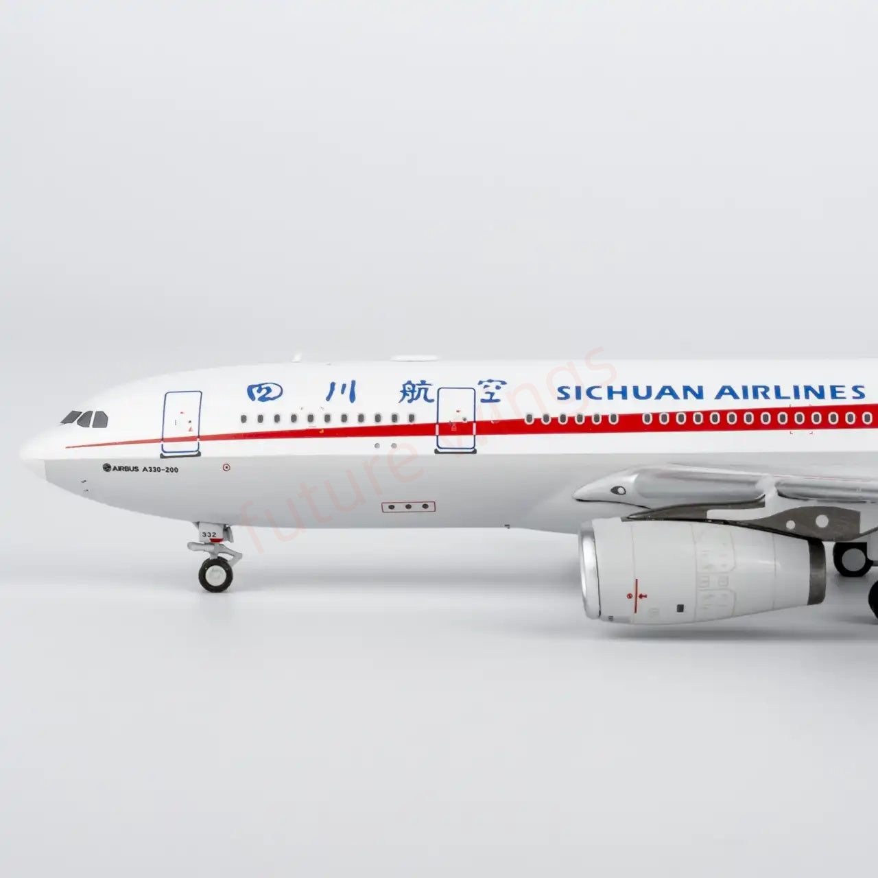 1:400 NG Models NG61104 Sichuan Airlines Airbus A330-200 B-8332 Aircraft Model+Free Tractor