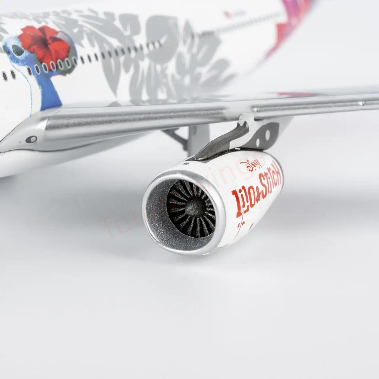 1:400 NG Models NG61105 Hawaiian Airlines Airbus A330-200 N378HA Lilo & Stitch Aircraft Model+Free Tractor