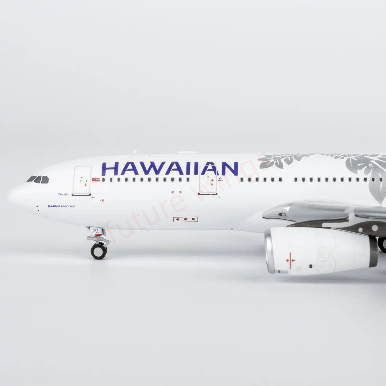 1:400 NG Models NG61106 Hawaiian Airlines Airbus A330-200 N379HA Aircraft Model+Free Tractor
