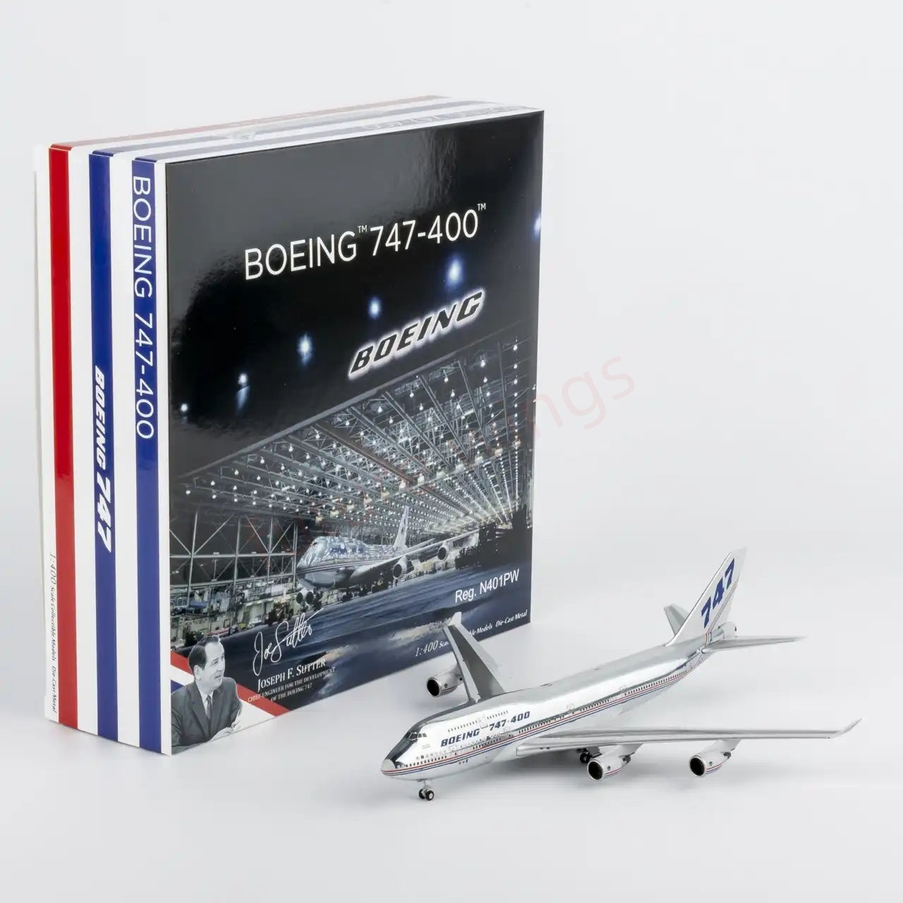 1:400 NG Models NG04010 Boeing House Color B747-400 N401PW