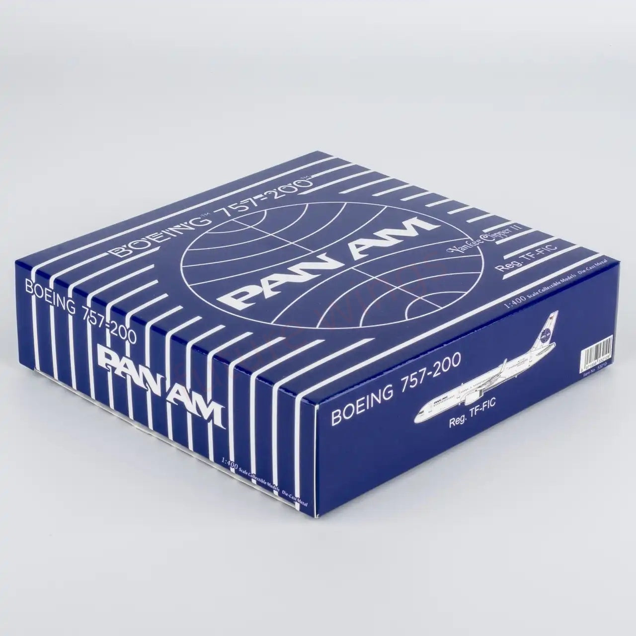 1:400 NG Models NG53210 Iceland Air B757-200 TF-FIC "Pan Am" Aircraft Model+Free Tractor