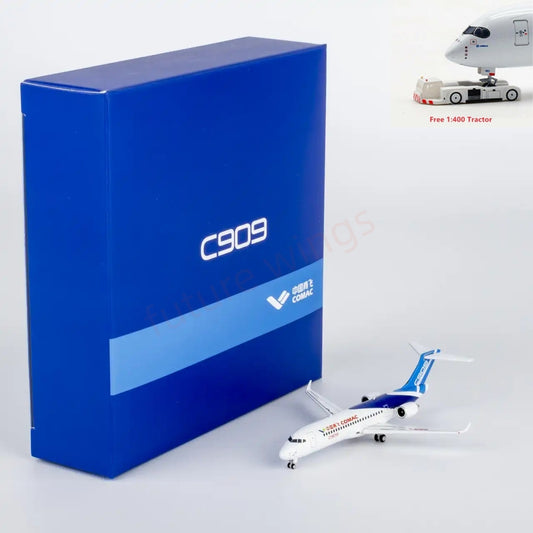 1:400 NG Models NG87123 COMAC C909 (ARJ21-700) Aircraft Model+Free Tractor