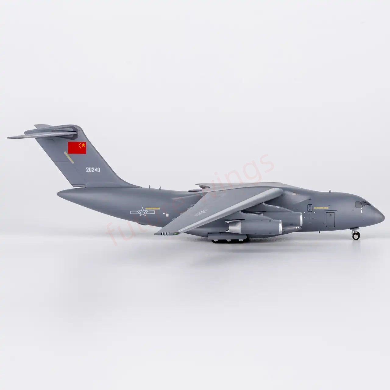 1:400 NG Models NG22021 PLAAF Y-20A 20240 Transport Plane Aircraft Model+Free Tractor