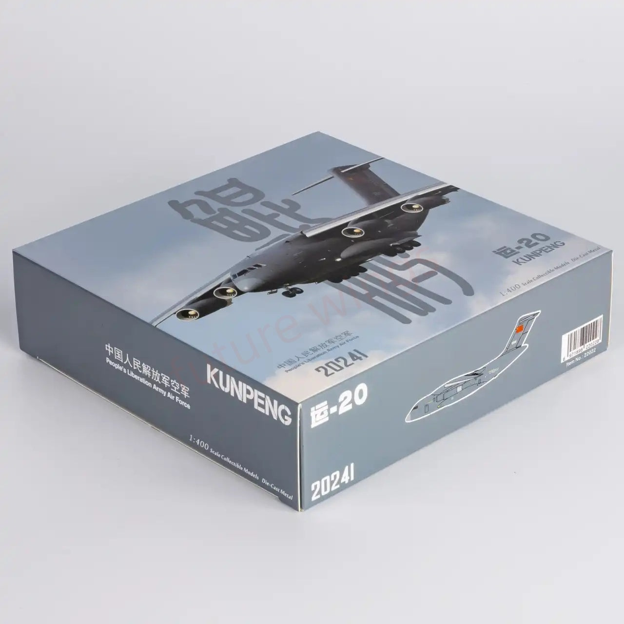 1:400 NG Models NG22022 PLAAF Y-20A 20241 Transport Plane Aircraft Model+Free Tractor